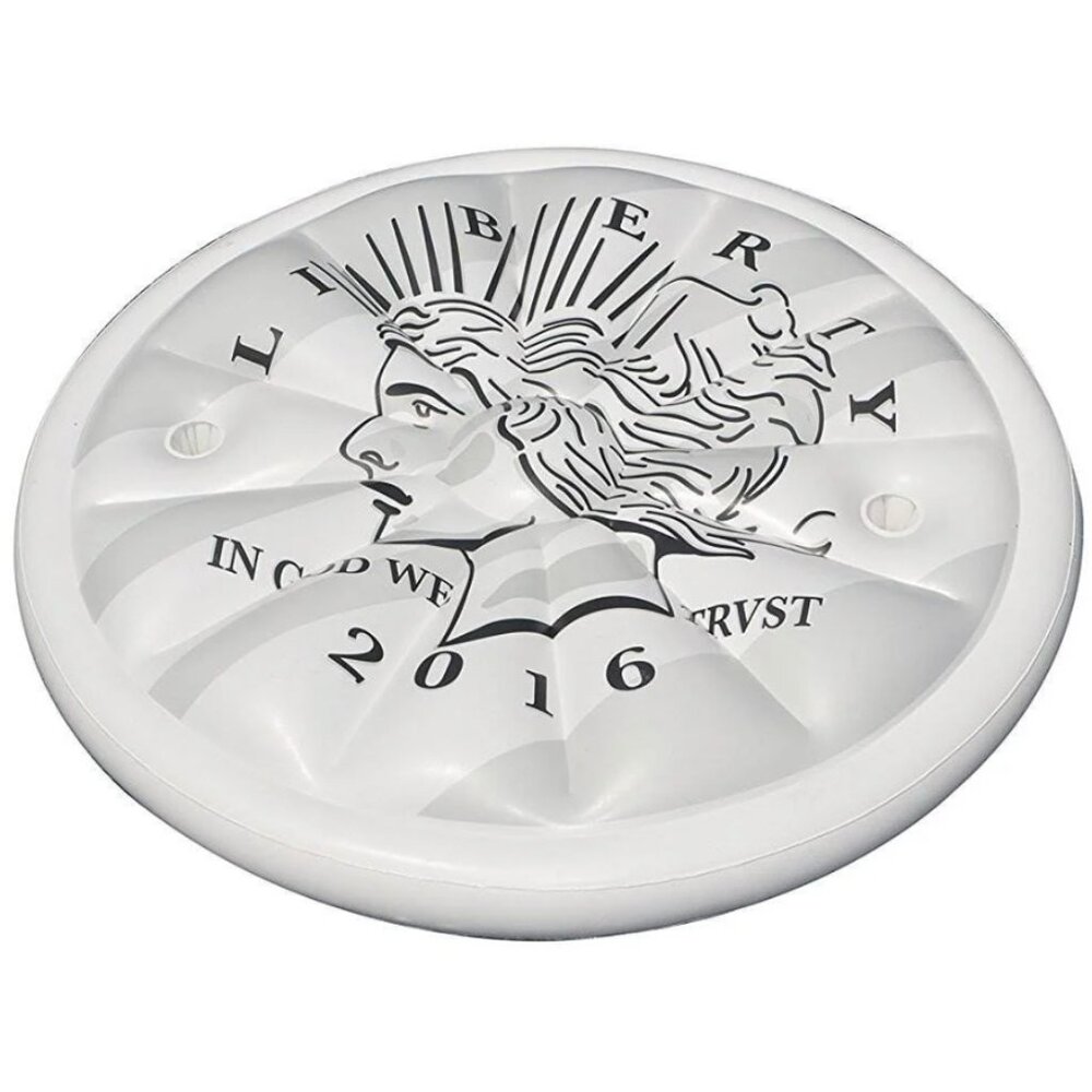 Swimline Silver Dollar Island Money Pool Float NWT